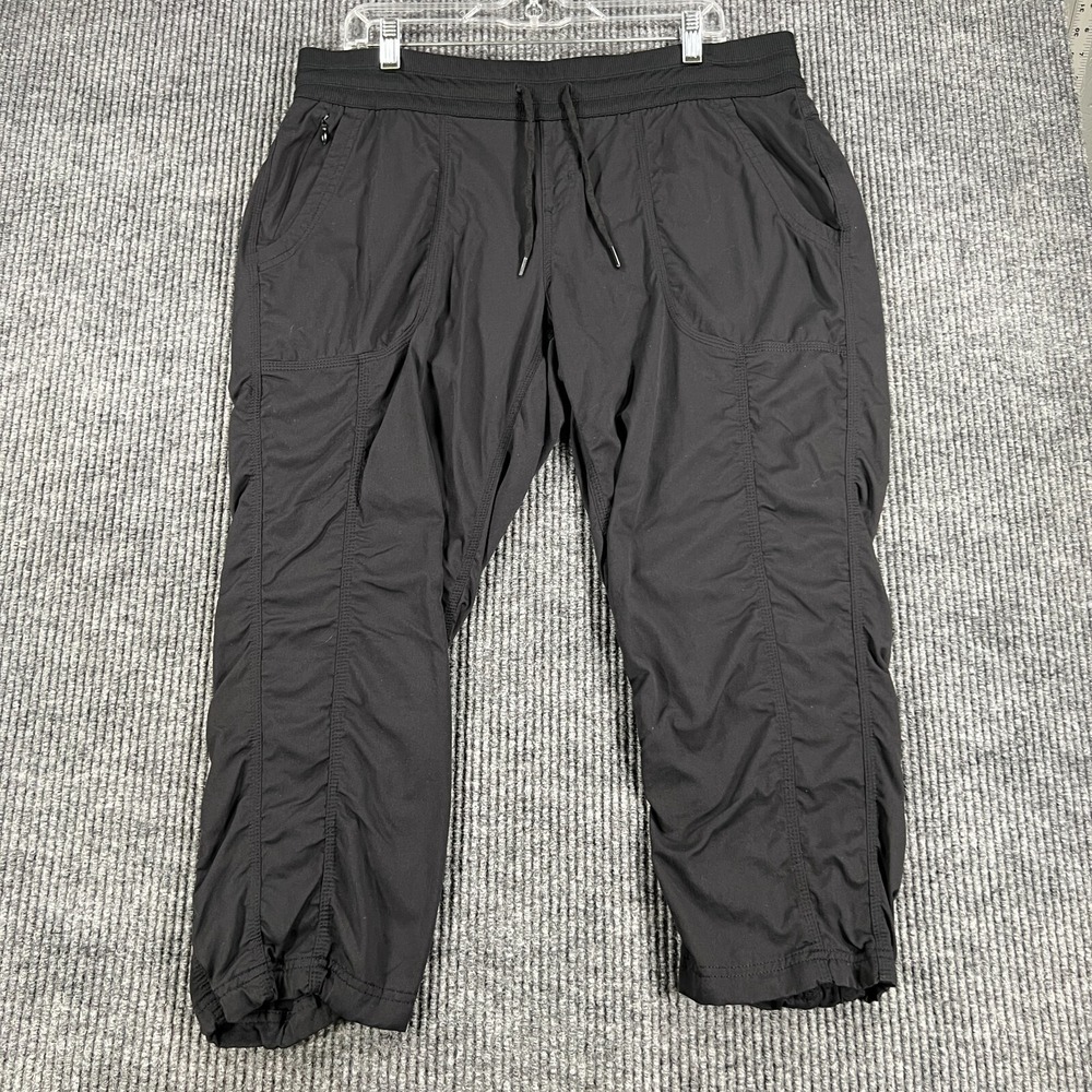 The North Face Womens Aphordite 2.0 Pants Size XL‎  Black Drawstrings Hiking